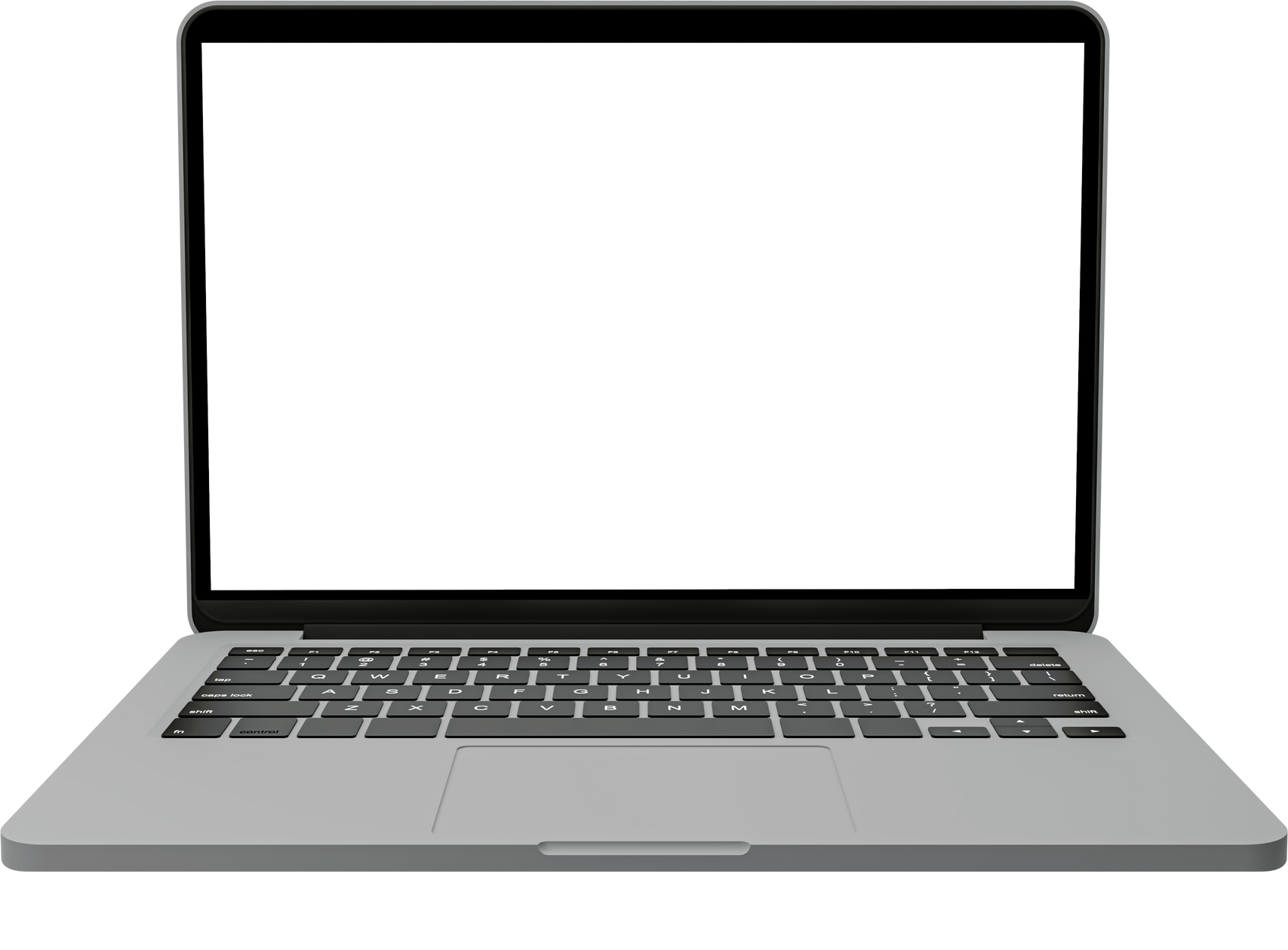 Macbook 3D Render